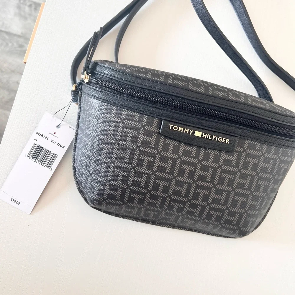 NWT Tommy Hilfiger Monogram Crossbody